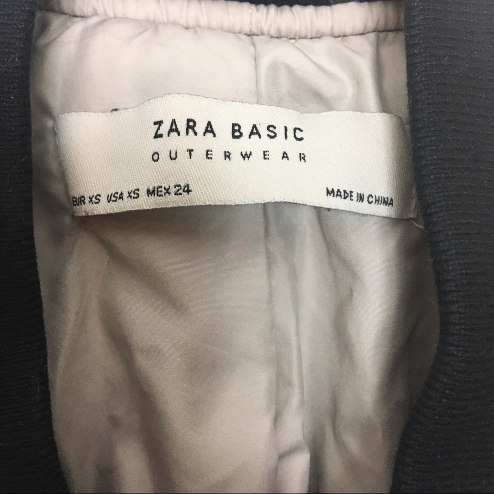 Zara Basic Green Outerwear Jacket - image 5